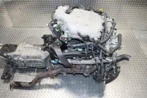 JDM VQ35DE 03-05 NISSAN 350Z ENGINE W/ 6 SPEED TRANSMISSION INFINITI G35 3.5L WIRING ECU - Image 3