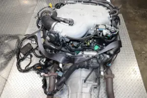 JDM VQ35DE 03-05 NISSAN 350Z ENGINE W/ 6 SPEED TRANSMISSION INFINITI G35 3.5L WIRING ECU - Image 5