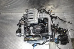 JDM 20B REW 3 ROTOR Twin-Turbo Mazda EUNOS COSMO Engine 90-95 AT Transmission ROTARY ENGINE - Image 3
