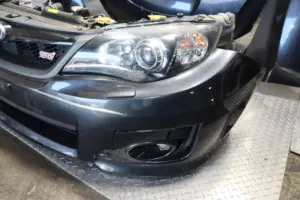 JDM 2008 - 2014 SUBARU IMPREZA WRX STI SEDAN GRB GVF COMPLETE FRONT END NOSE CUT ASSEMBLY - Image 3