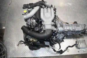 JDM 13B Mazda Rx-7 Engine 1.3L Twin-Turbo FD3S 93-95 Rotary 5 speed transmission - Image 4