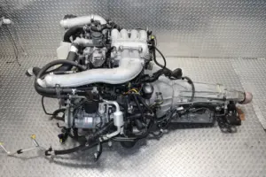 JDM 13B-RE Mazda Cosmo FD3S Twin Turbo 1.3L Rotary Engine Auto ECU Complete