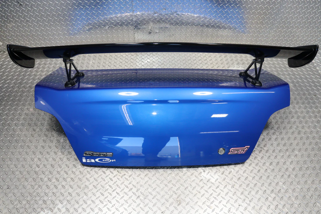 IMG 6681 JDM 2002 - 2003 SUBARU IMPREZA WRX STI S202 GDB REAR TRUNK AND SPOILER - Image 1
