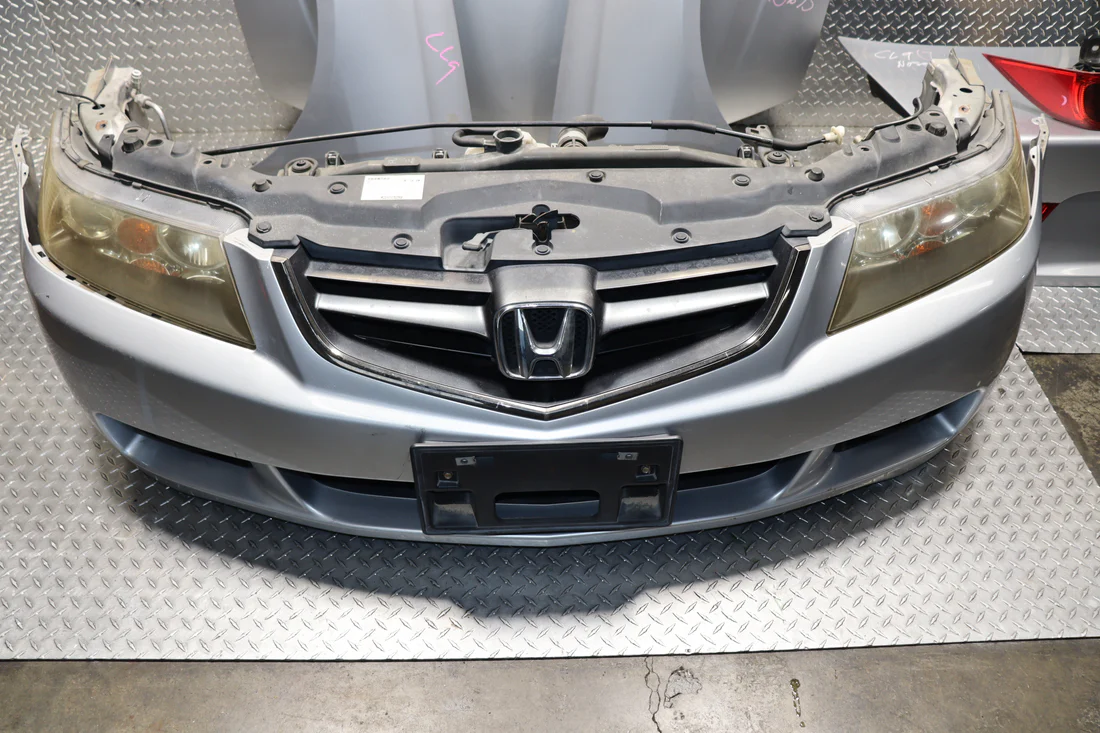 IMG 7942 JDM 2004 - 2008 HONDA ACCORD CL7 ACURA TSX SILVER COMPLETE FRONT END NOSE CUT CONVERSION - Image 1