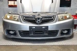 JDM 2004 - 2008 HONDA ACCORD CL7 ACURA TSX SILVER COMPLETE FRONT END NOSE CUT CONVERSION - Image 3