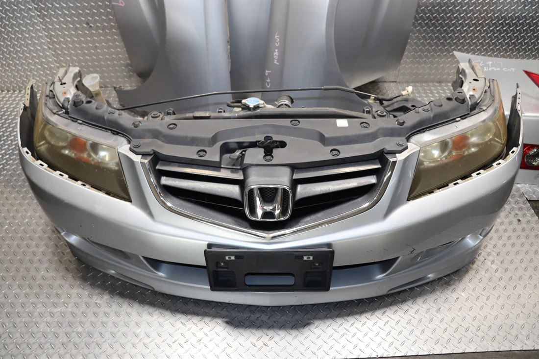 IMG 7962 JDM 2004 - 2008 HONDA ACCORD CL7 ACURA TSX SILVER COMPLETE FRONT END NOSE CUT REAR CONVERSION - Image 1