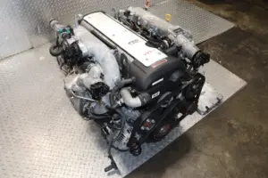 JDM 1JZ-GTE MOTOR TOYOTA SOARER MARK II VEROSSA 2.5L VVTI TURBO ENGINE W/ AT 1JZ - Image 8