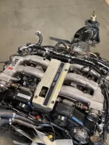 JDM NISSAN FAIRLADY Z32 , VG30 DE COMPLETE ENGINE AND 5 SPEED MANUAL TRANSMISSION - Image 2