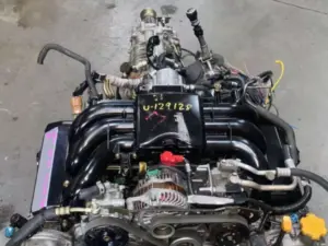 JDM EZ30 USED SUBARU LEGACY 3.0 LITER ENGINE EZ30 WITH 6 SPEED MANUAL TRANSMISSION , REAR SUB FRAME, REAR MATCHING DIFFERENTIAL , ECU , WIRE - Image 2