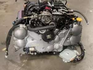 JDM EZ30 USED SUBARU LEGACY 3.0 LITER ENGINE EZ30 WITH 6 SPEED MANUAL TRANSMISSION , REAR SUB FRAME, REAR MATCHING DIFFERENTIAL , ECU , WIRE - Image 3