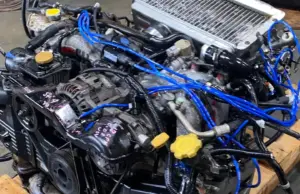 JDM WRX IMPREZZA GC8 EJ20 STI VERSION 4, 97-98 5 SPEED TY752VBCAA, ECU , WIRE, INTER COOLER - Image 3
