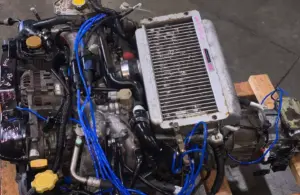 JDM WRX IMPREZZA GC8 EJ20 STI VERSION 4, 97-98 5 SPEED TY752VBCAA, ECU , WIRE, INTER COOLER - Image 5
