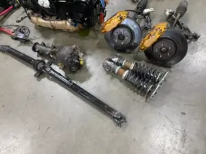 JDM EJ207 WRX STI V7 COMPLETE ENGINE AND 6 SPEED MANUAL TRANSMISSION, WIRE ,ECU, BREMBOS, REAR MATCHING DIFF - Image 5