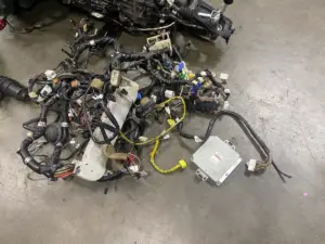 JDM WRX STI EJ207 V7 COMPLETE ENGINE ( EJ207DW3CR ) 6 SPEED TRANSMISSION ((TY856WB1) , ECU WIRE LOOM , SPEC C - Image 5