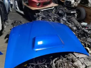 JDM SUBARU HOOD , WRX STI VERSION 9 WITH HOOD SCOOP 2006-2007 - Image 2