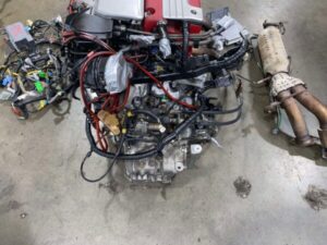 JDM K20A A TYPE R DC5 ENGINE RSX 2002-2005 AND 6 SPEED MT TRANSMISSION UNCUT WIRE , ECU - Image 6