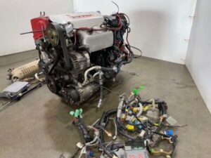 JDM K20A A TYPE R DC5 ENGINE RSX 2002-2005 AND 6 SPEED MT TRANSMISSION UNCUT WIRE , ECU - Image 3