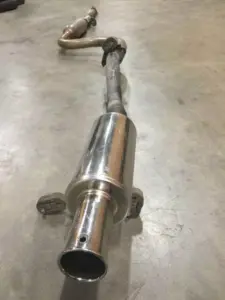 JDM SPOON COMPLETE EXHAUST LINE FOR INTEGRA TYPE R. - Image 2
