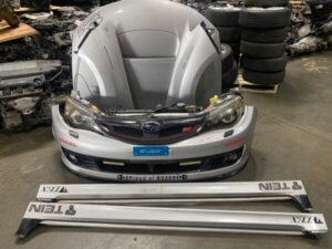 JDM SUBARU WRX STI GRF 2008-2014 FRONT END BODY PANELS - Image 4