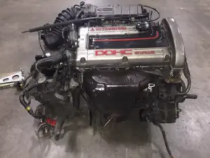 JDM MITSUBISHI GALANT 4G67 1.8L NON TURBO ENGINE WITH 5 SPEED TRANSMISSION - Image 6