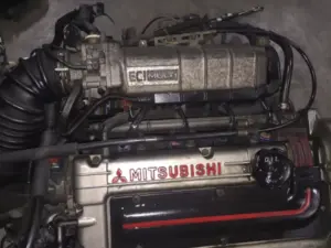 JDM MITSUBISHI GALANT 4G67 1.8L NON TURBO ENGINE WITH 5 SPEED TRANSMISSION - Image 4