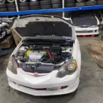 JDM HONDA RSX DC5 TYPE R FRONT CLIP, K20A TYPE R ENGINES, 6 SPEED LSD TRANSMISSIONS BODY PANELS, RHD DASH , BREMBOS