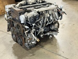 jdm 1jz -gte twin turbo front sump engine only NO WIRE NO ECU 1989-1992 supra/chaser/soarer - Image 2