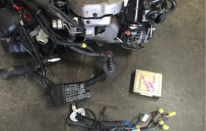 JDM MITSUBISHI 4G63 TURBO WITH AT TRANSMISSION