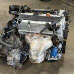 JDM K24A HONDA ACCORD 2.4L i-VTEC ENGINE 2003-2007 , ATTACHED WITH AUTOMATIC TRANSMISSION , ACURA TSX CAN FIT 2003-2007 TYPE S