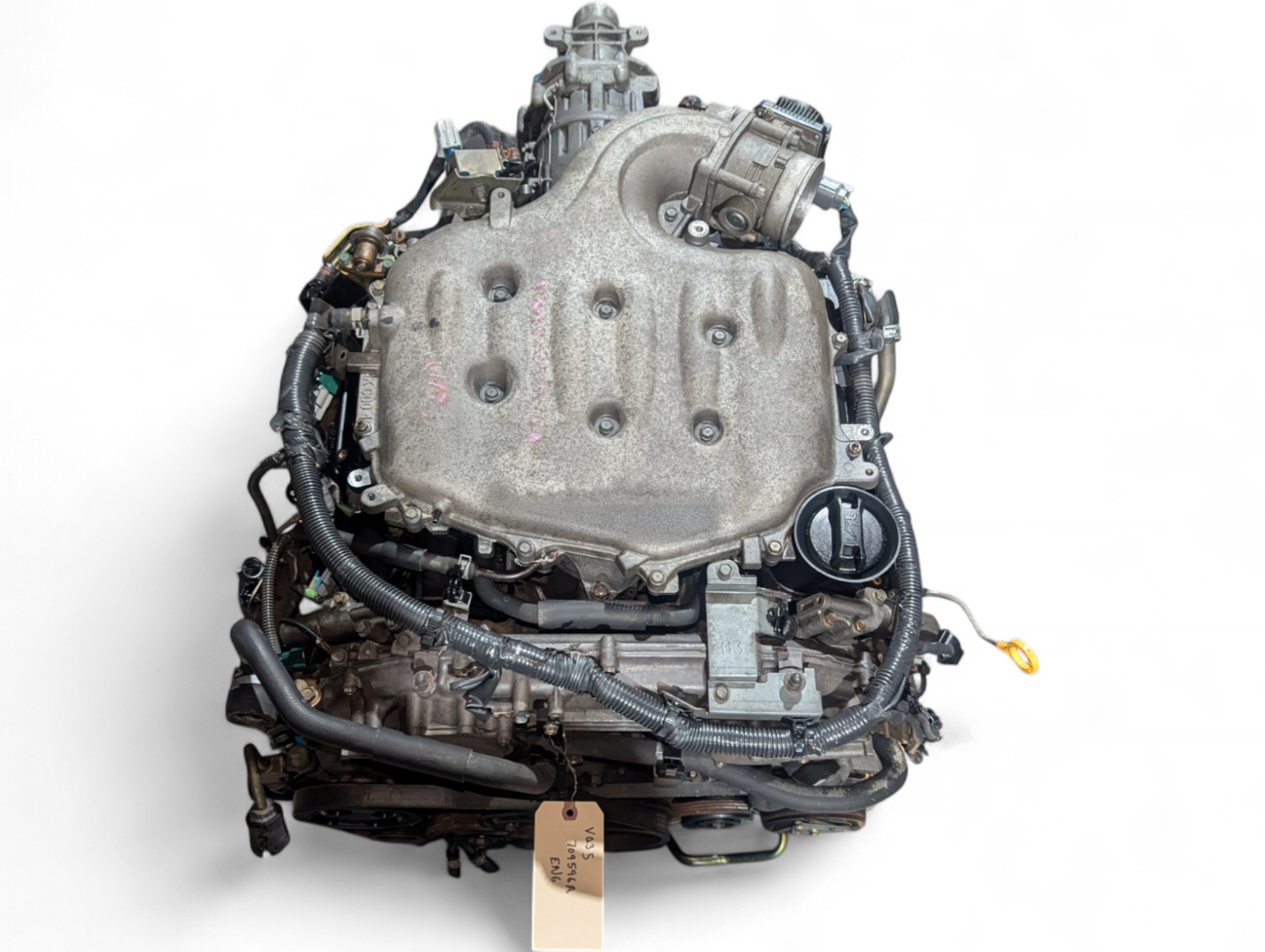 Ii 6 2003-2004 Nissan 350Z 3.5L V6 RWD Non-Rev Up Engine JDM VQ35DE 709596A – OEM Replacement - Image 1