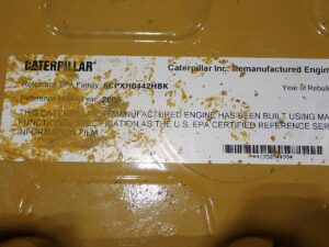 2022 CAT C7 Diesel Truck Engine FACTORY REMAN! WAX 190 HP 10R8810 - Image 10