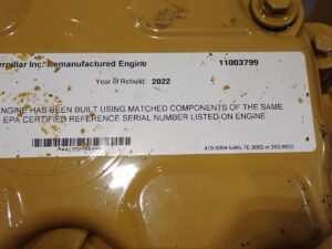 2022 CAT C7 Diesel Truck Engine FACTORY REMAN! WAX 190 HP 10R8810 - Image 11