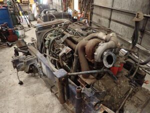 1986 Volvo TD61FB Turbo Diesel Engine RUNS EXC! Truck TD61 205 HP ZF - Image 2