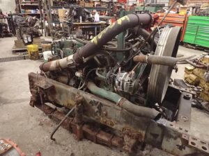 1999 Volvo VE D7C-300 Turbo Diesel Engine RUNS EXC! 300 HP D7 Truck D7C - Image 6