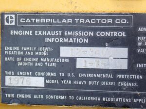 1976 CAT 3408 Truck Engine 9N0802 - Image 12