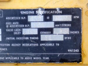 1976 CAT 3408 Truck Engine 9N0802 - Image 2
