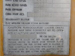 1976 CAT 3408 Truck Engine 9N0802 - Image 11