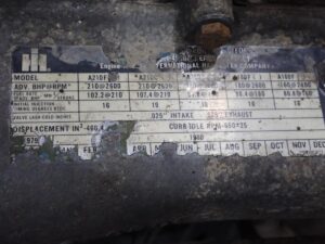 1980 International DT466 Diesel Engine 210 HP - Image 9