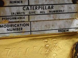 1984 CAT 3306 PC Diesel Truck Engine 404 ORIGINAL HOURS! - Image 2