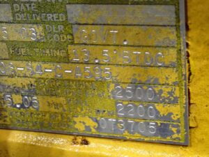 1984 CAT 3306 PC Diesel Truck Engine 404 ORIGINAL HOURS! - Image 12