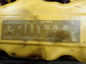 1984 CAT 3306 PC Diesel Truck Engine 404 ORIGINAL HOURS! - Image 10