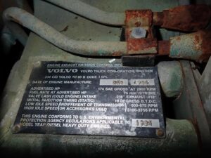 1984 Volvo TD60B Truck Engine - Image 4