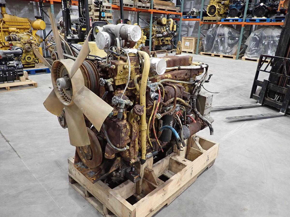 Used 1987 Cat 3306 Ditaac Turbo Diesel Engine 1987 CAT 3306 DITAAC Turbo Diesel Engine - Image 1