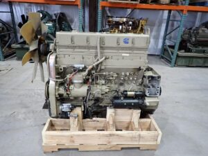 1989 Cummins LTA10-300 Diesel Engine w/ JAKE BRAKE - Image 3