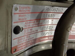 1989 Cummins LTA10-300 Diesel Engine w/ JAKE BRAKE - Image 7