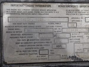 1990 Mack E6-270 4 Valve Diesel Engine - Image 2