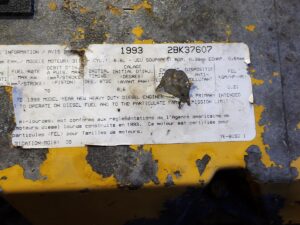 1993 CAT 3116 Diesel Truck Engine AR # 108-1624 - Image 9
