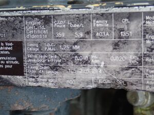 1993 Cummins B5.9-160 Turbo Diesel Truck Engine CPL 1351 - Image 8