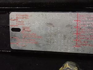 1993 Cummins M11 330E Diesel Engine - Image 2