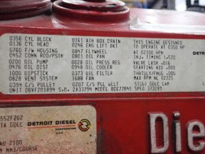 1993 Detroit Diesel 6V92TA Truck Engine 350 HP DDEC - Image 11